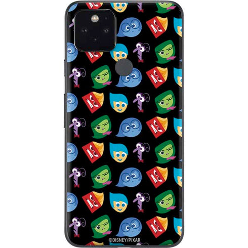 Disney Inside Out Character Pattern Google Pixel 5 Skin